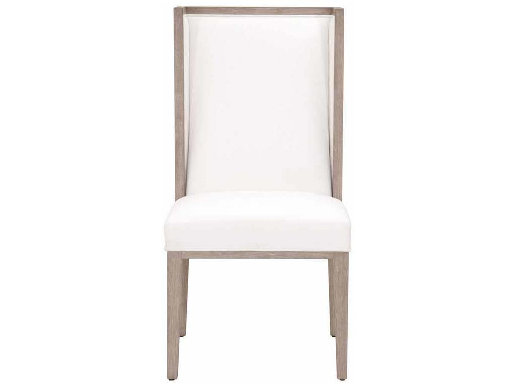 Essentials For Living 6009.NG/LPPRL Martin Wing Chair in LiveSmart Peyton Pearl Natural Gray Essentials For Living 6009.NG/LPPRL Martin Wing Chair in LiveSmart Peyton Pearl Natural Gray