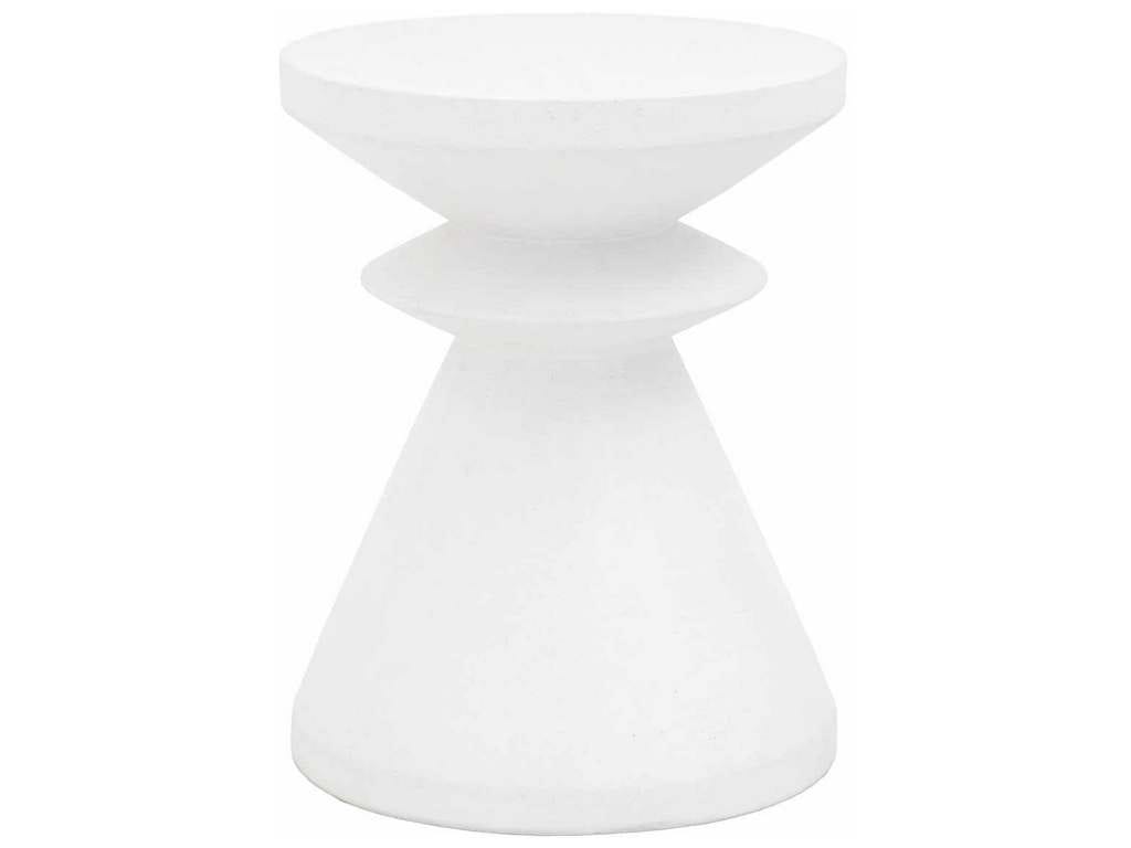 Essentials For Living 4612.IVO Pawn Accent Table in Ivory Concrete Essentials For Living 4612.IVO Pawn Accent Table in Ivory Concrete