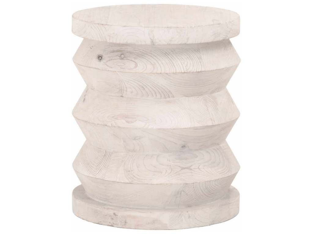 Essentials for Living 8029.WW-PNE Pier Accent Table in White Wash Pine Essentials for Living 8029.WW-PNE Pier Accent Table in White Wash Pine