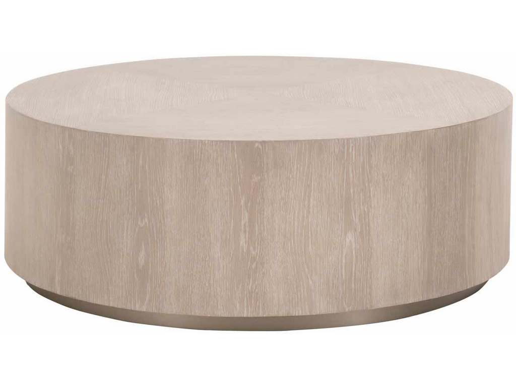 Essentials For Living 4608-L.NGO/SLV  Roto Large Coffee Table in Natural Gray Oak Brushed Silver