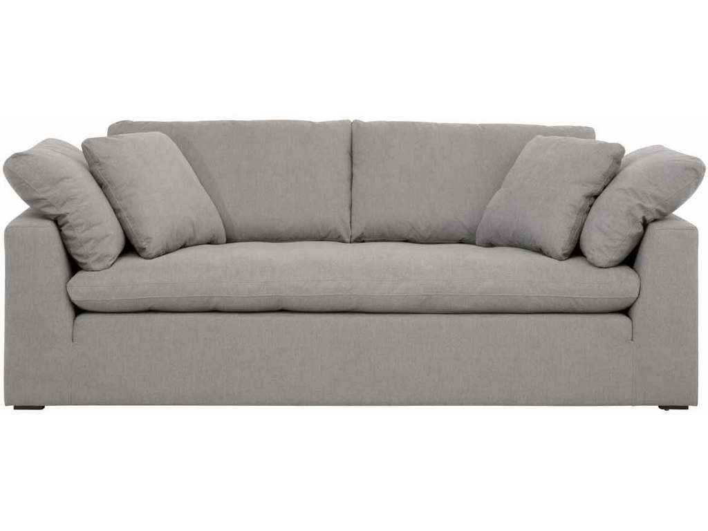 Essentials for Living 6610-3.LPSLA  Sky 96 inch Sofa in LiveSmart Peyton Slate Espresso
