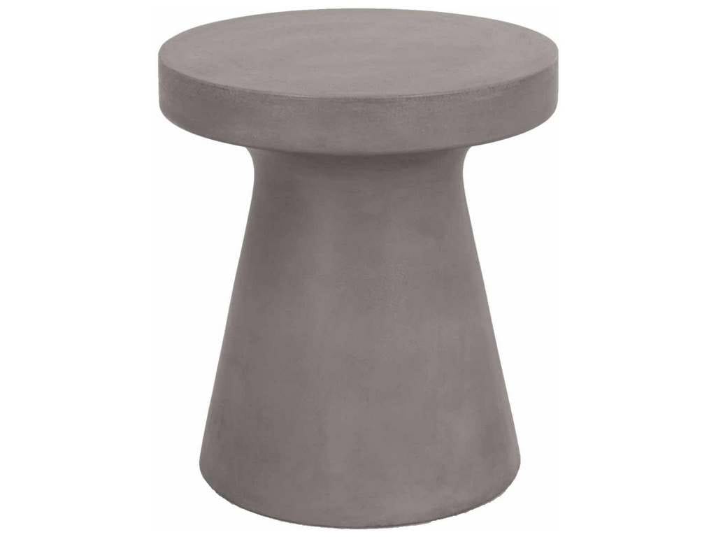 Essentials For Living 4611.SLA-GRY  Tack Accent Table in Slate Gray Concrete