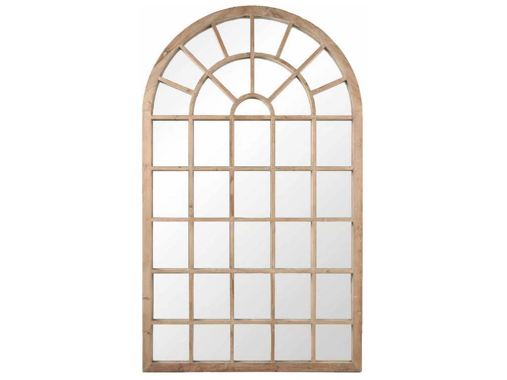 Essentials for Living 8064.SGRY-PNE  Venetian Mirror in Smoke Gray Pine