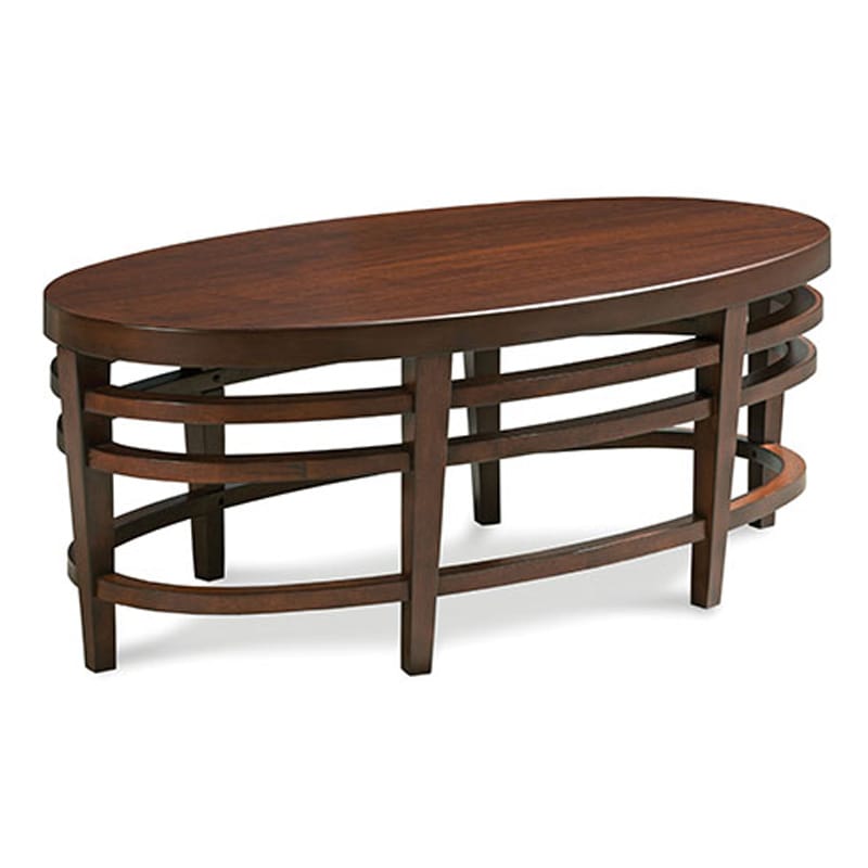 Fairfield 8194-46  Oval Cocktail Table
