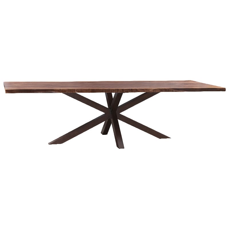 Fairfield LEDX-DT Live Edge Double X Dining Base Fairfield LEDX-DT Live Edge Double X Dining Base