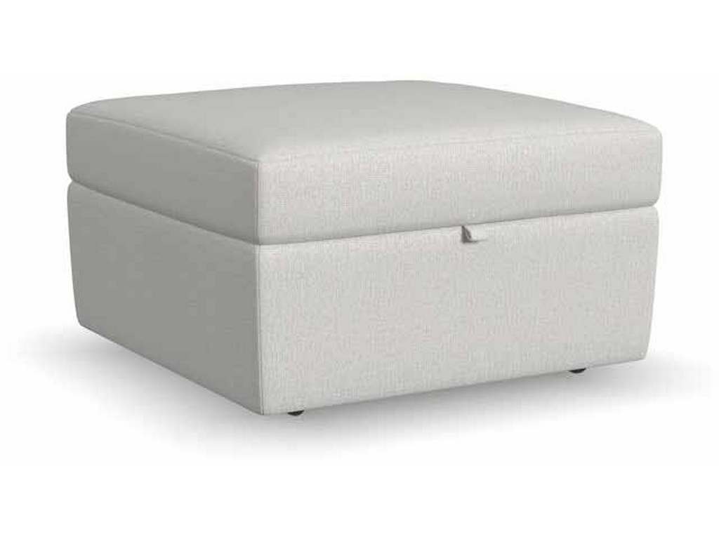 Flexsteel 9022092S31301 Flex Ottoman with Storage Frost