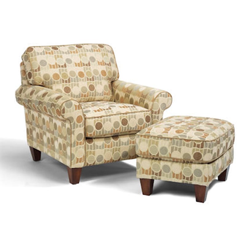Flexsteel 5979-10-08 Westside Chair and Ottoman