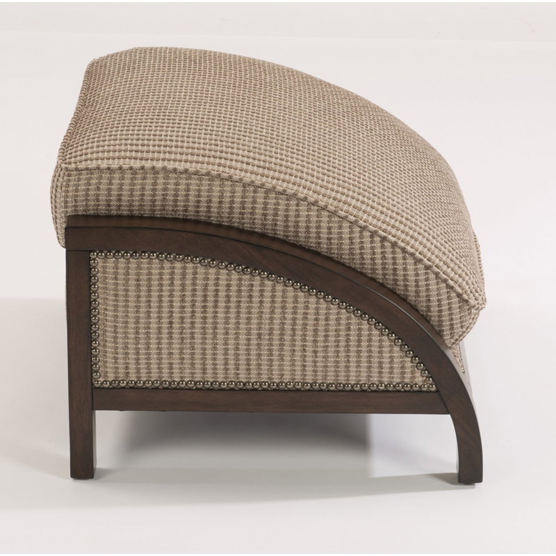 Flexsteel 0117-08 Comac Fabric Ottoman