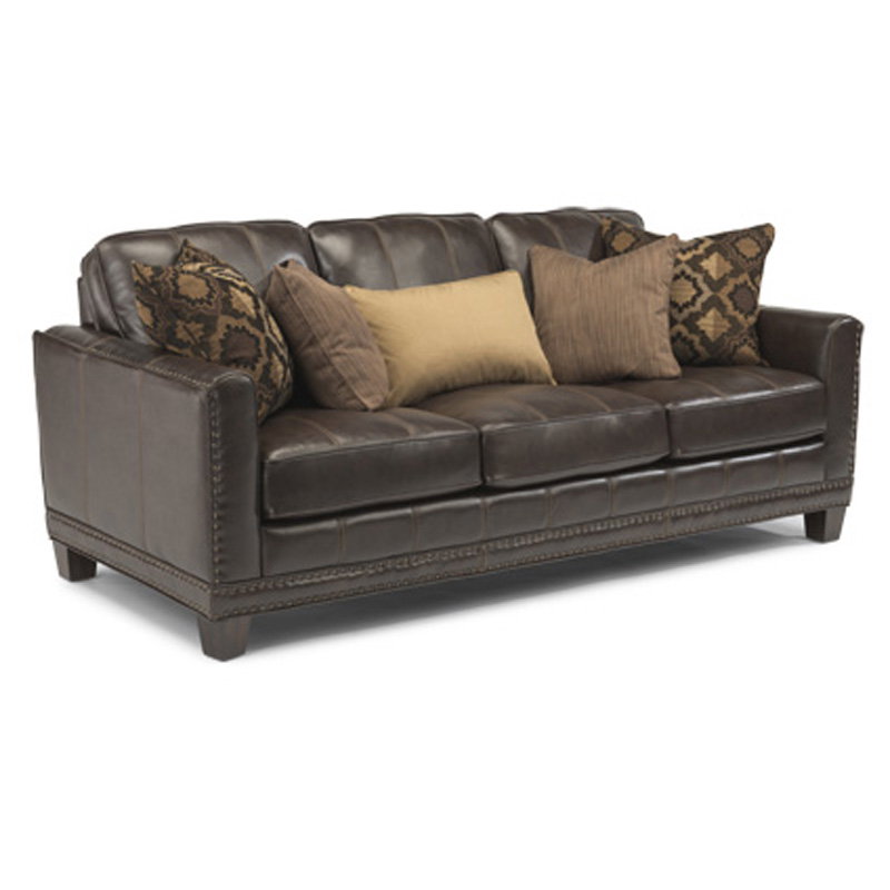 Flexsteel 1373-31 Port Royal Leather Sofa