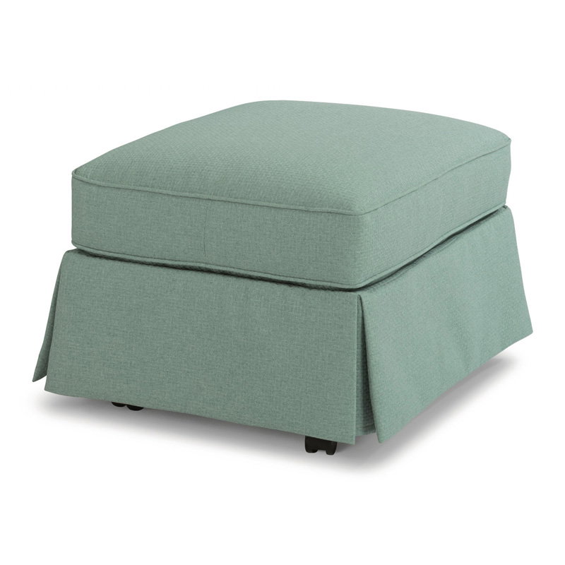 Flexsteel 5460-08 Pearl Fabric Ottoman