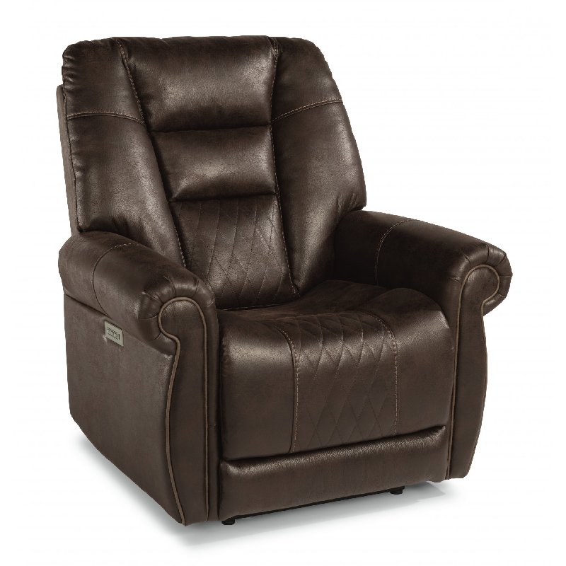 Flexsteel 1704-50PH Maverick Power Recliner with Power Headrest