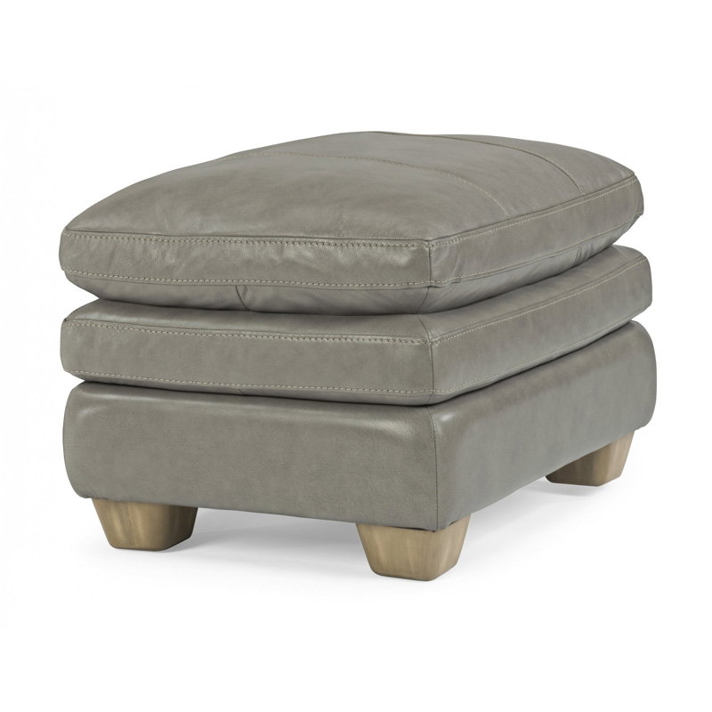 Flexsteel 1304-08 Ivy Leather Ottoman
