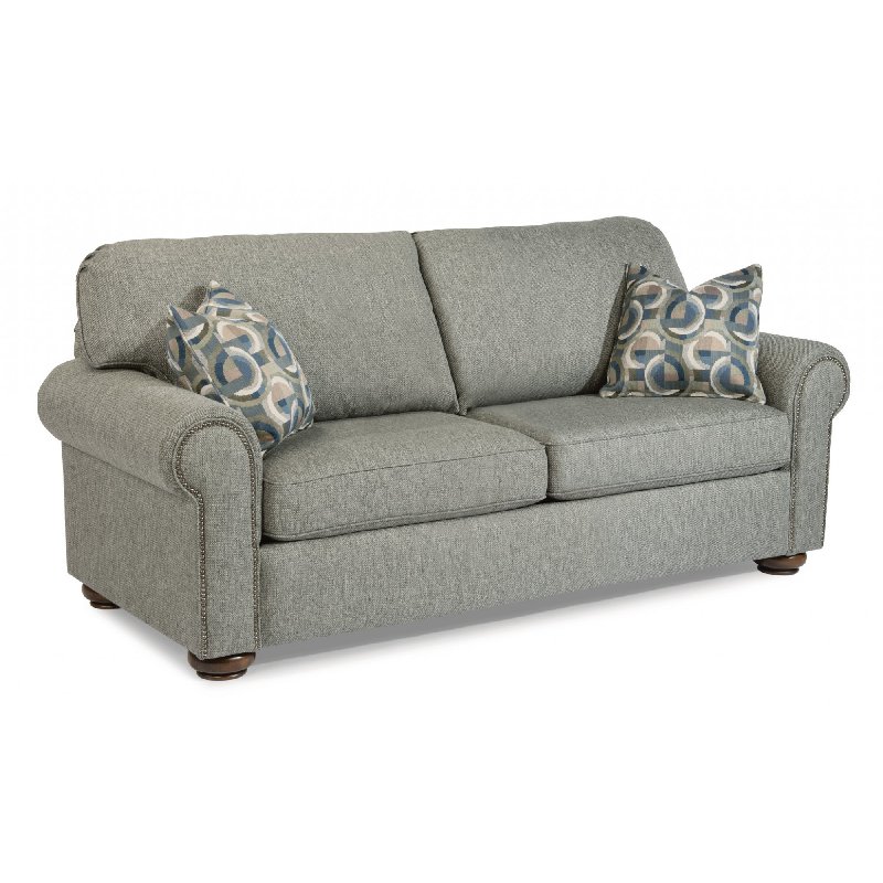 Flexsteel 5536-43 Preston Fabric Full Sleeper with Nailhead Trim