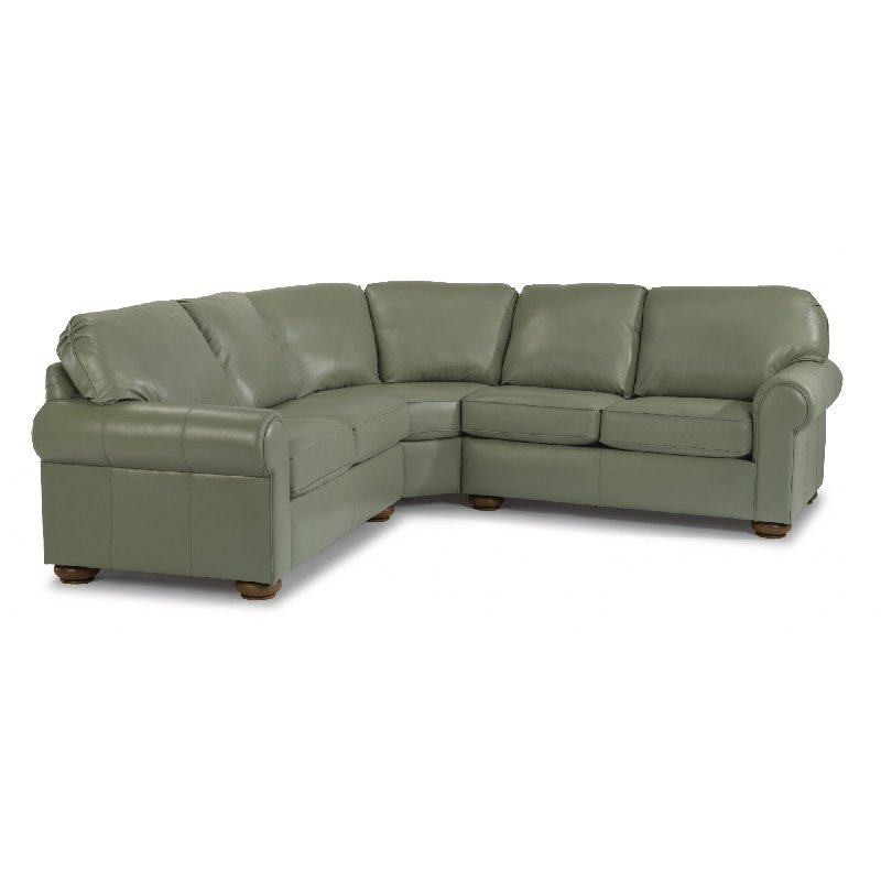 Flexsteel 3538-SECT Preston Leather Sectional