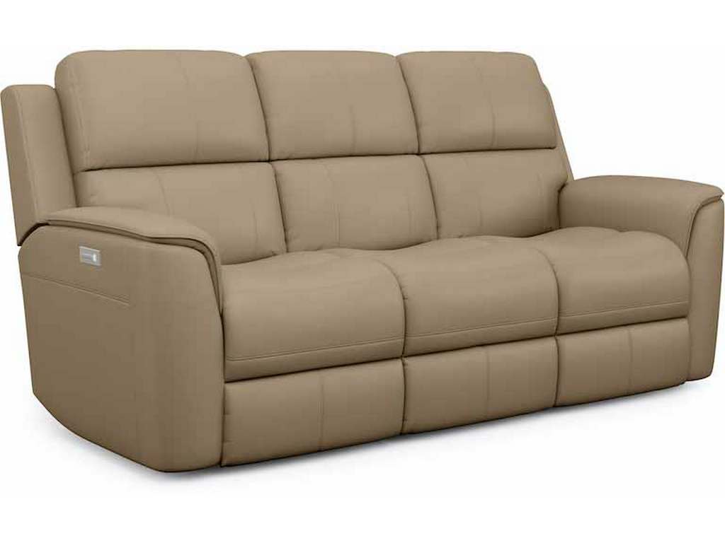 Flexsteel 1041-62PH  Henry Power Reclining Sofa with Power Headrests and Lumbar