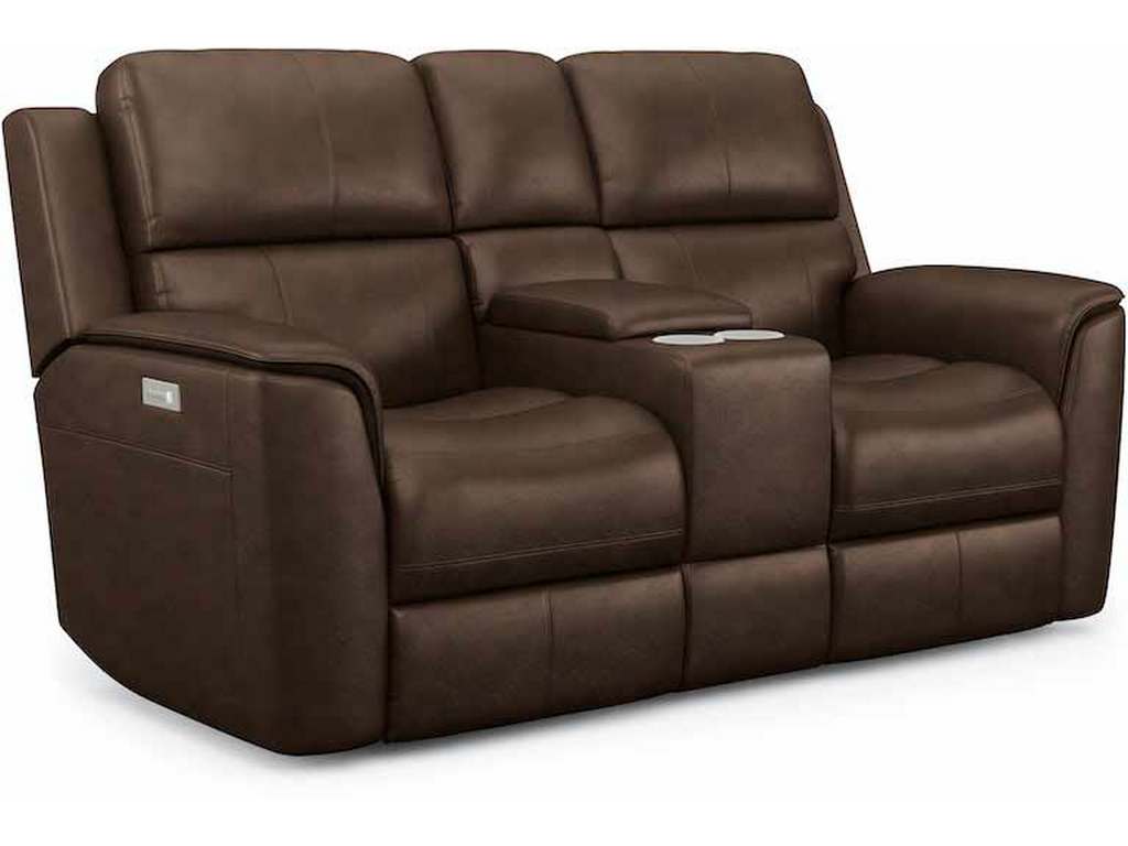 Flexsteel 1041-64PH Henry Power Reclining Loveseat with Console and Power Headrests and Lumbar Flexsteel 1041-64PH Henry Power Reclining Loveseat with Console and Power Headrests and Lumbar