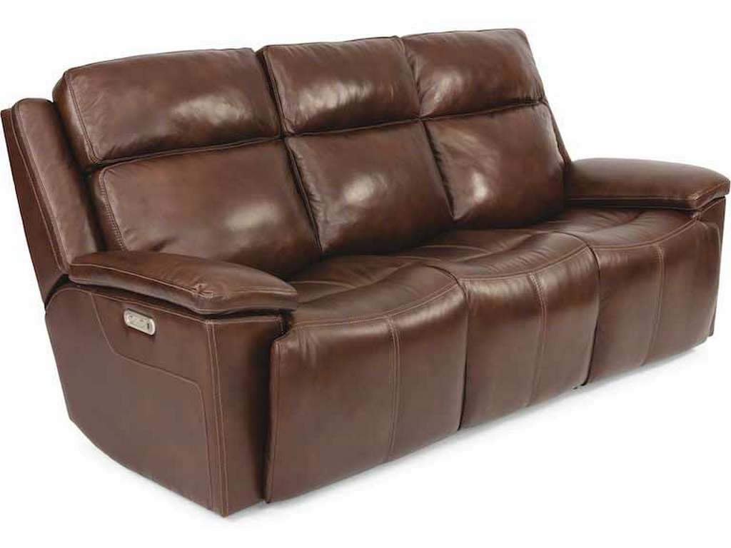 Flexsteel 1187-62PH Chance Power Reclining Sofa with Power Headrests Flexsteel 1187-62PH Chance Power Reclining Sofa with Power Headrests
