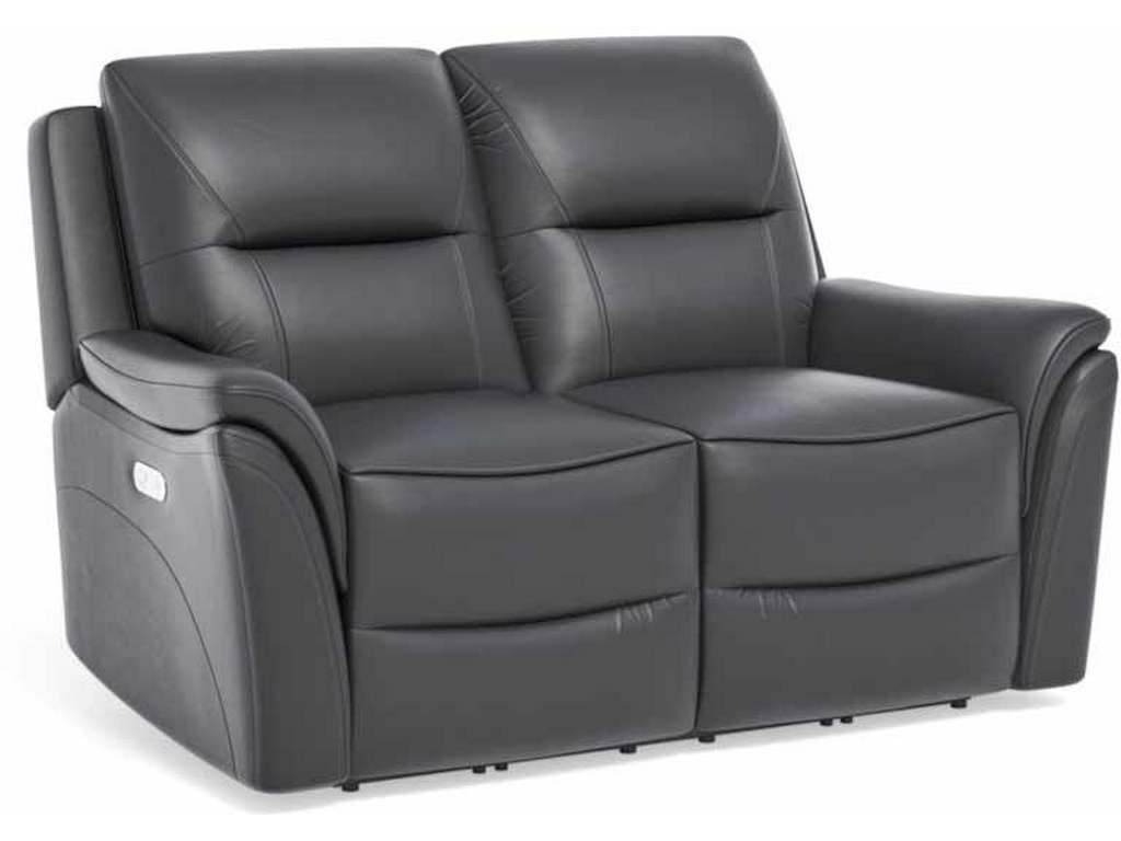 Flexsteel 1502-60PH  Fallon Power Reclining Loveseat with Power Headrests