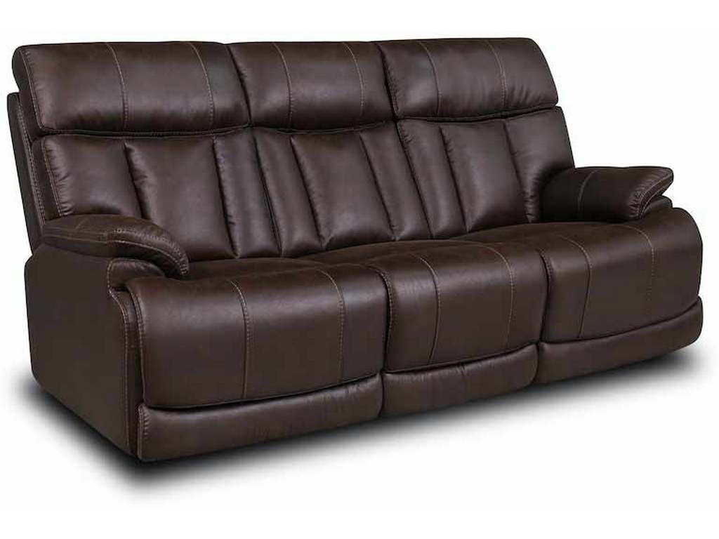 Flexsteel 1594-62PH  Clive Power Reclining Sofa with Power Headrests and Lumbar