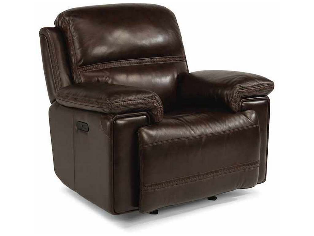 Flexsteel 1659-54PH  Fenwick Power Gliding Recliner with Power Headrest