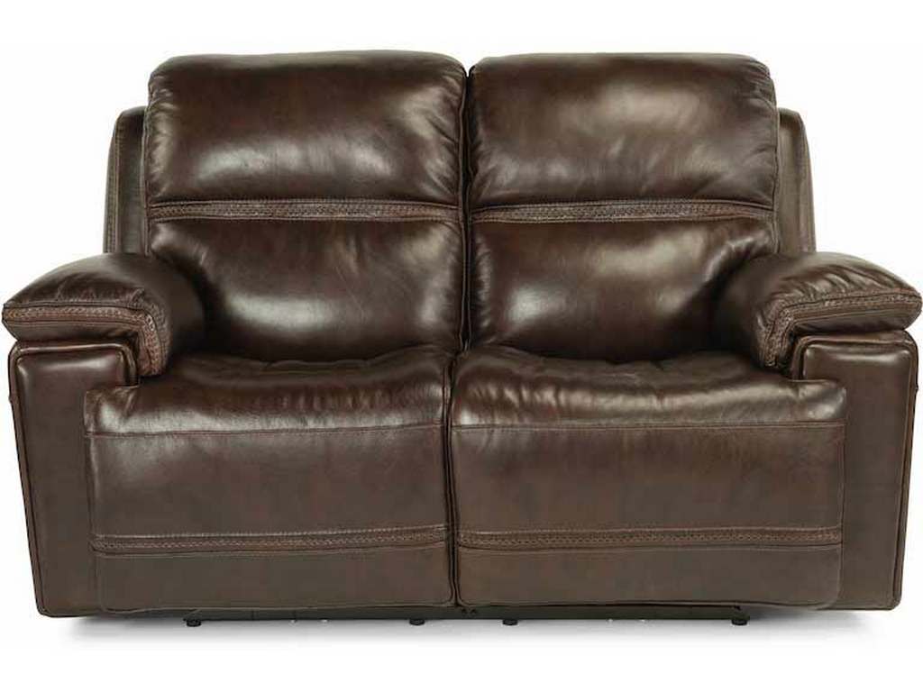 Flexsteel 1659-60PH  Fenwick Power Reclining Loveseat with Power Headrests