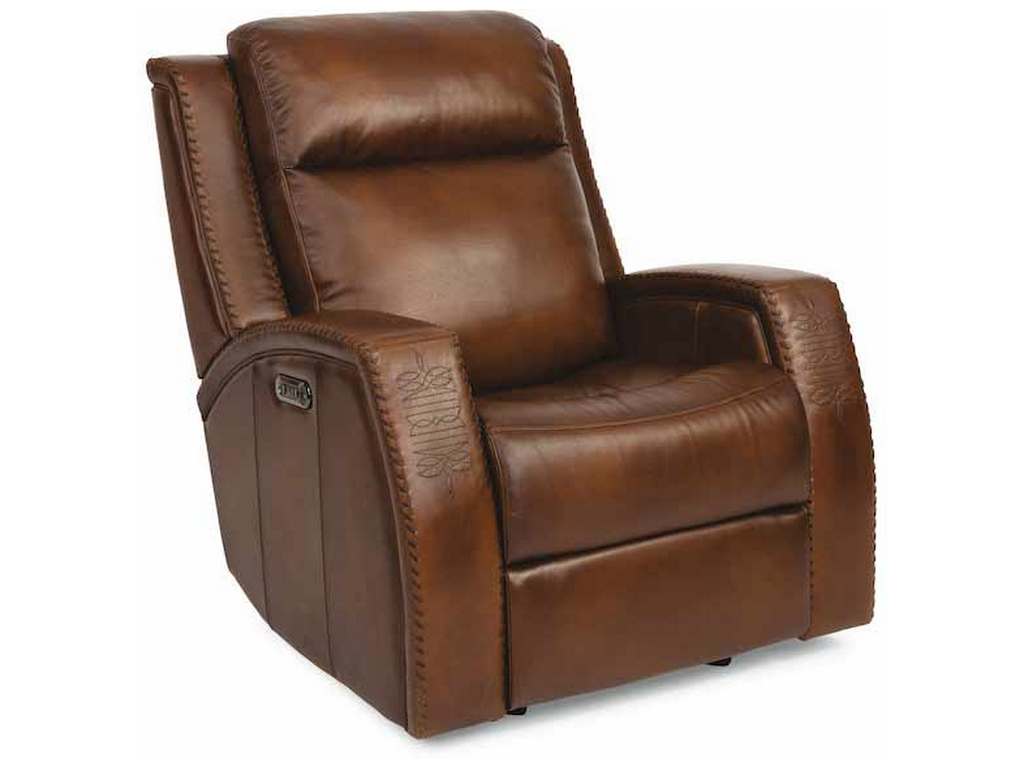 Flexsteel 1873-54PH  Mustang Power Gliding Recliner with Power Headrest