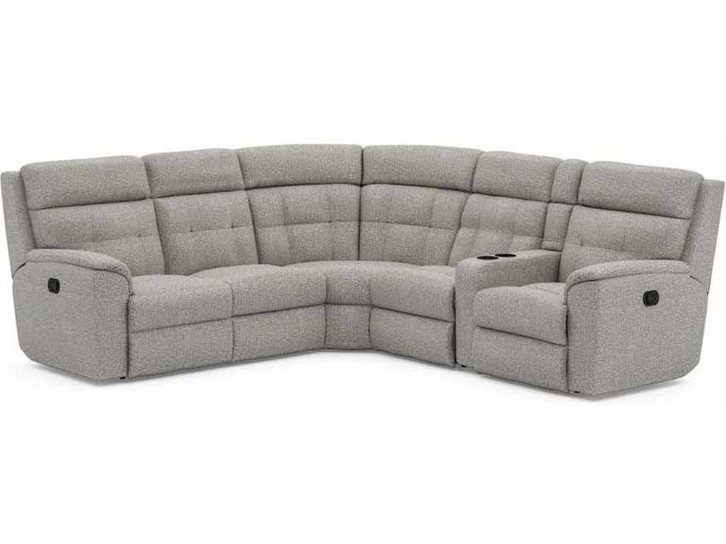 Flexsteel 2804-SECT  Mason Reclining Sectional
