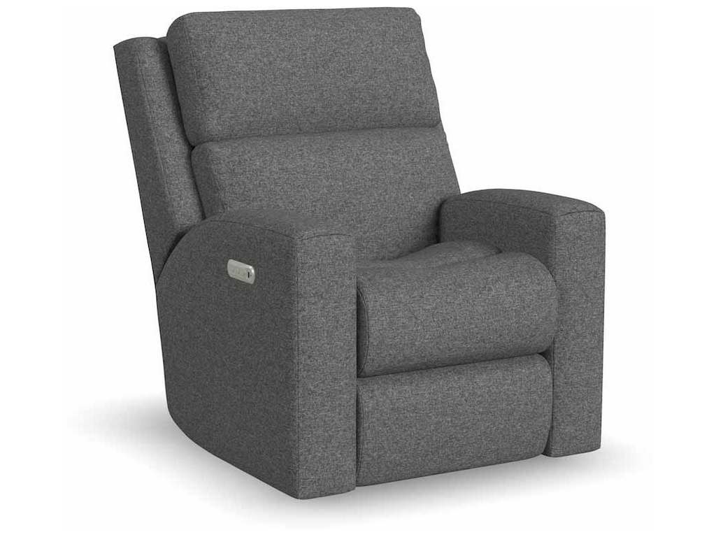 Flexsteel 2805-50L  Score Power Recliner with Power Headrest and Lumbar
