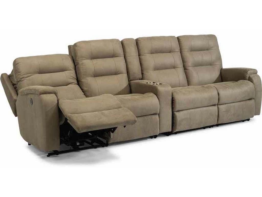 Flexsteel 2810-SECTP  Arlo Power Reclining Sectional