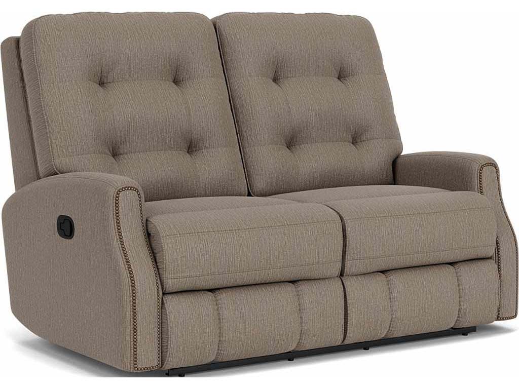 Flexsteel 2881-60  Devon Reclining Loveseat