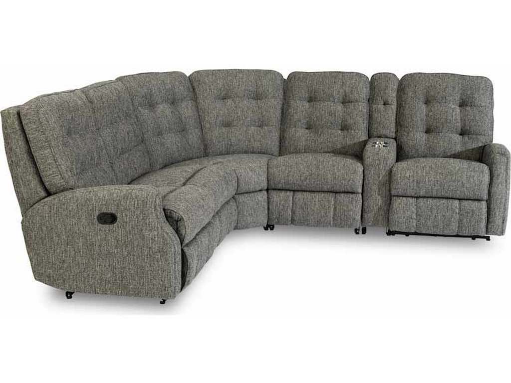 Flexsteel 2882-SECT  Devon Reclining Sectional