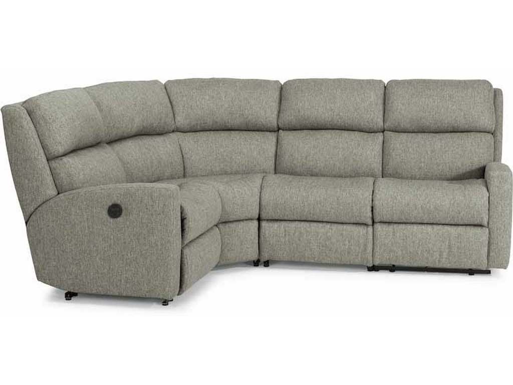 Flexsteel 2900-SECTP  Catalina Power Reclining Sectional