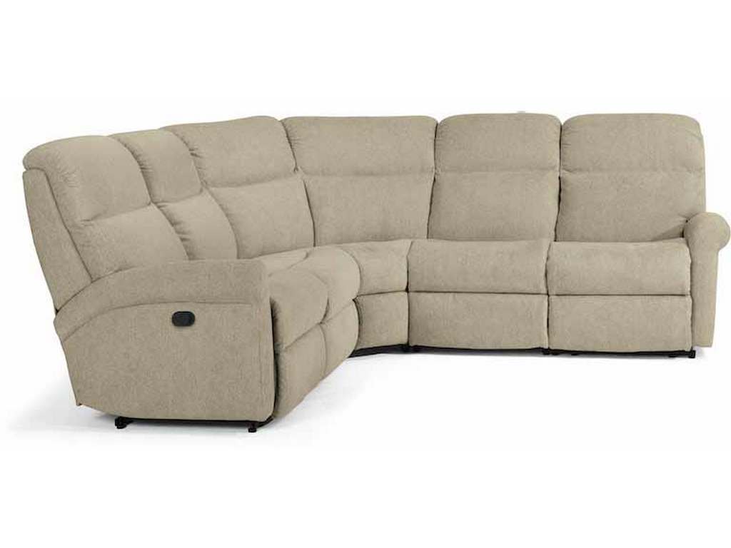 Flexsteel 2902-SECT  Davis Reclining Sectional