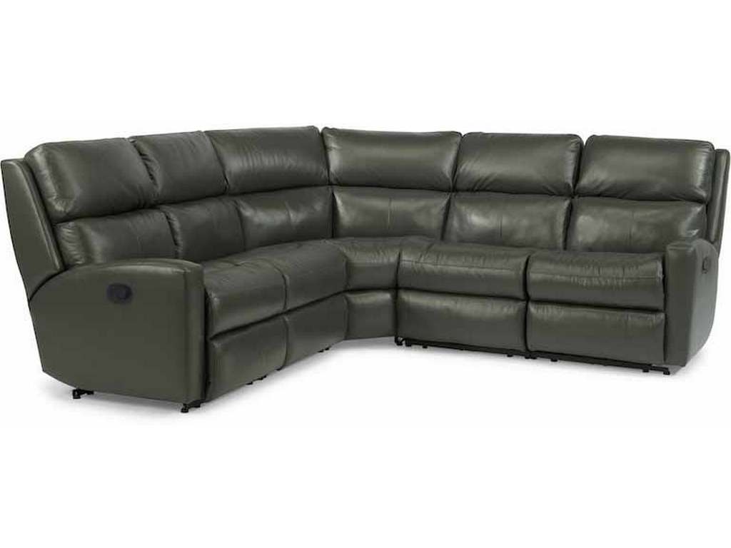 Flexsteel 3900-SECT  Catalina Reclining Sectional