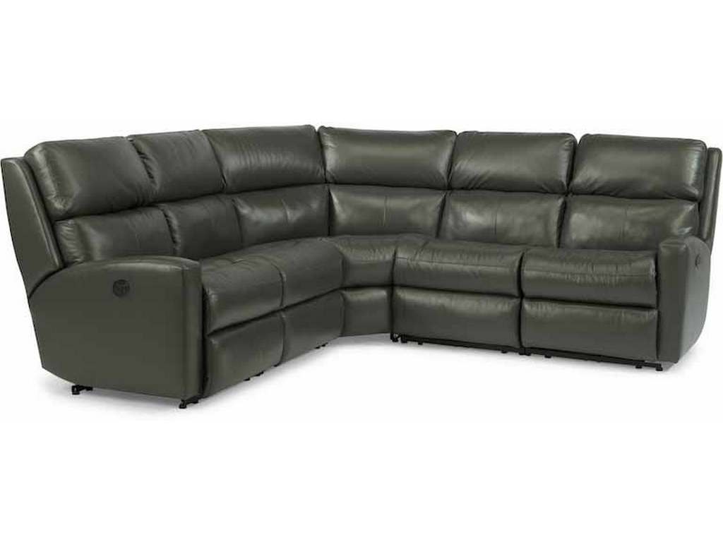 Flexsteel 3900-SECTP  Catalina Power Reclining Sectional