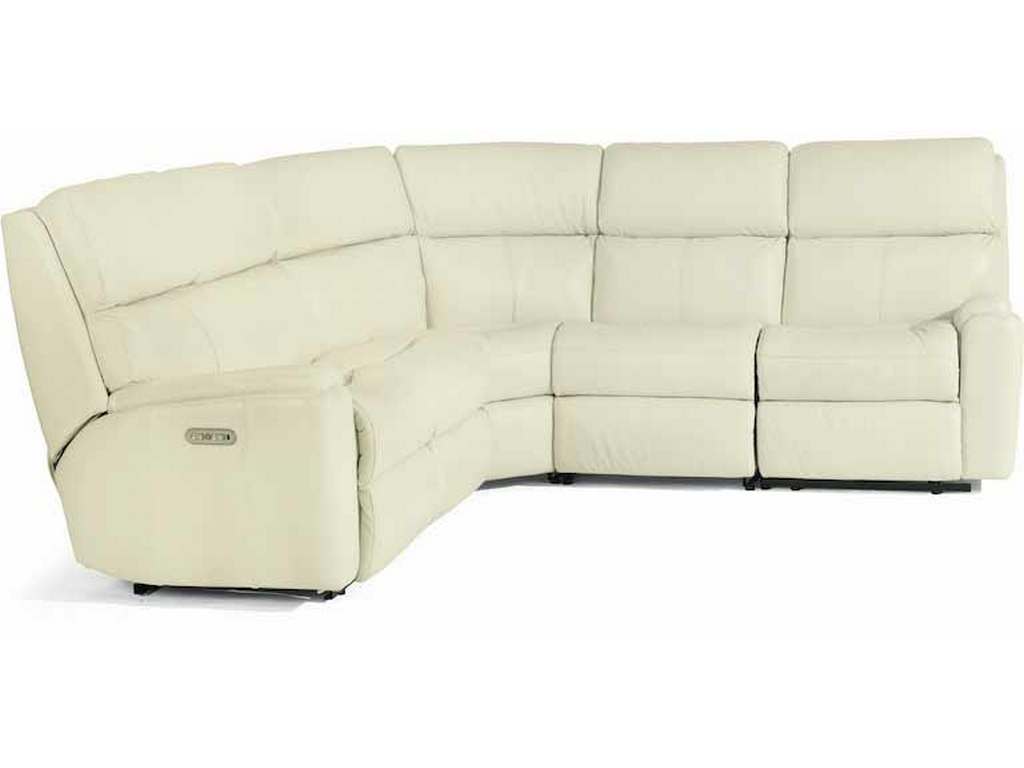 Flexsteel 3904-SECTPH  Rio Power Reclining Sectional with Power Headrests