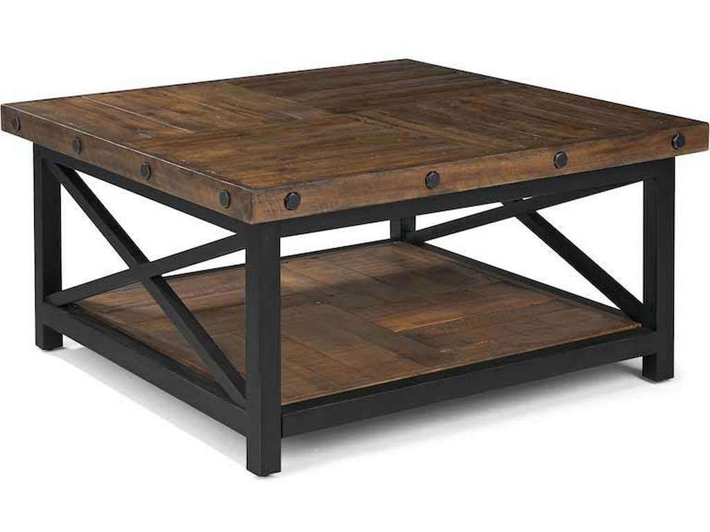 Flexsteel 6722-032  Carpenter Square Coffee Table