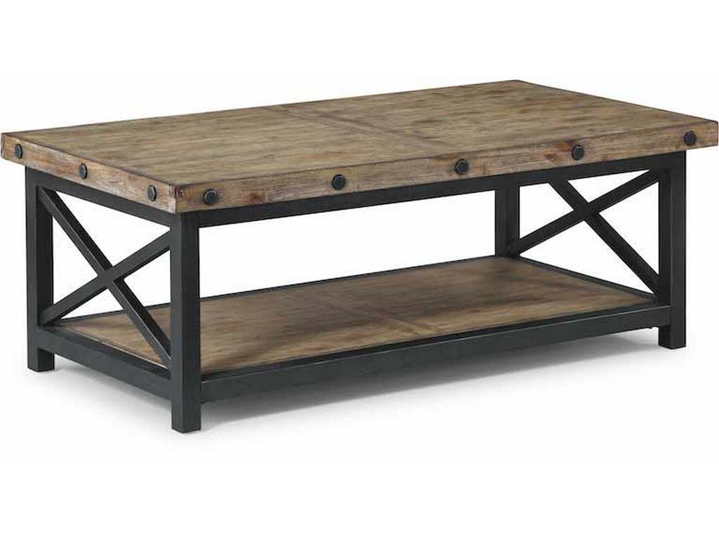 Flexsteel 6723-031  Carpenter Rectangular Coffee Table