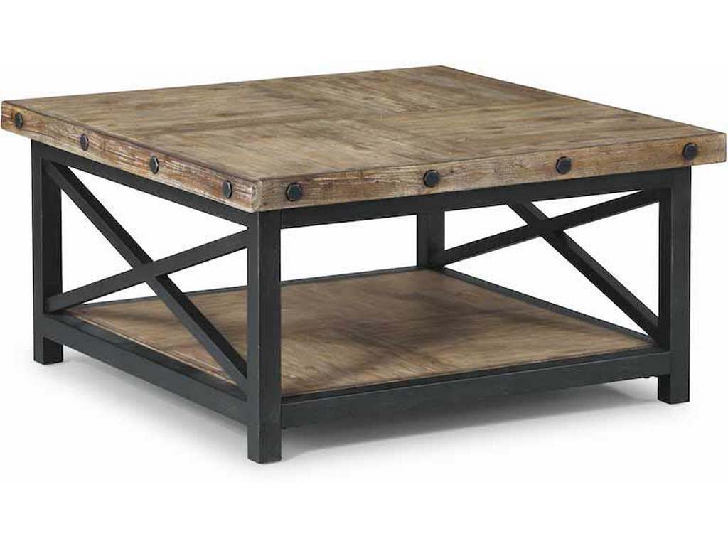 Flexsteel 6723-032  Carpenter Square Coffee Table