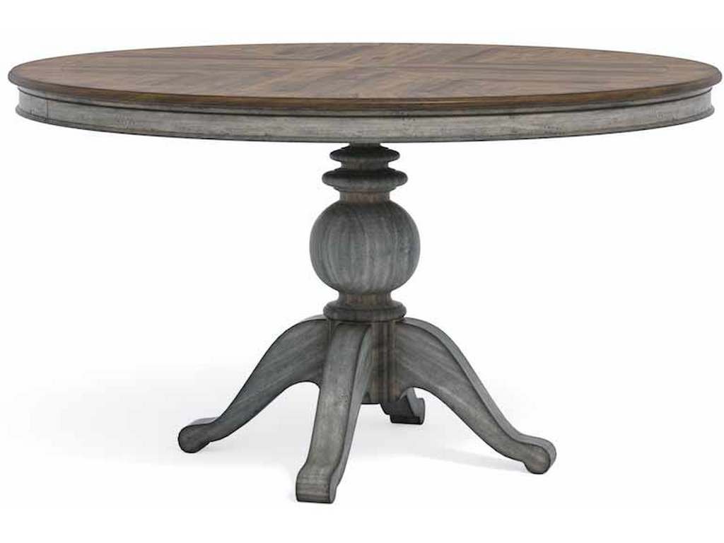 Flexsteel W1147-834  Plymouth Round Pedestal Dining Table