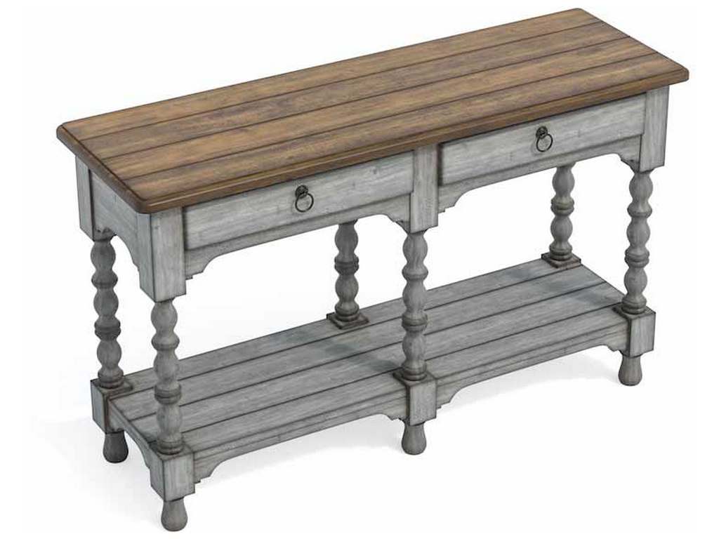 Flexsteel W1447-04  Plymouth Sofa Table with Drawers