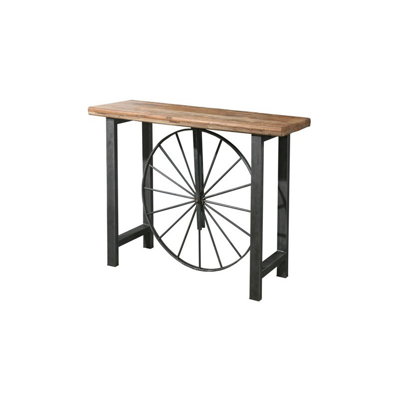 Furniture Classics CF116 FCL Accents Iron Spoke Console