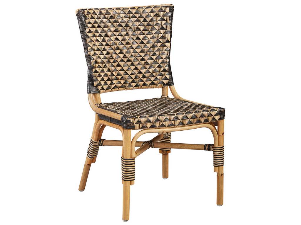 Furniture Classics 18-76  Black and Tan Dining Chair