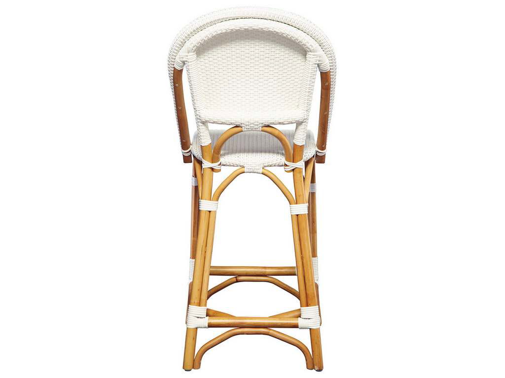 Furniture Classics 18-87 White Leroy Counter Stool Furniture Classics 18-87 White Leroy Counter Stool