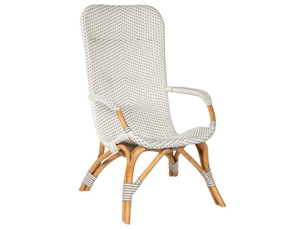 Furniture Classics 18-99  White Reid Lounge Chair