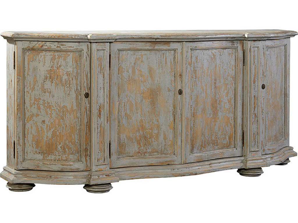 Furniture Classics 20-130WB  Washed Blue Briquette Sideboard
