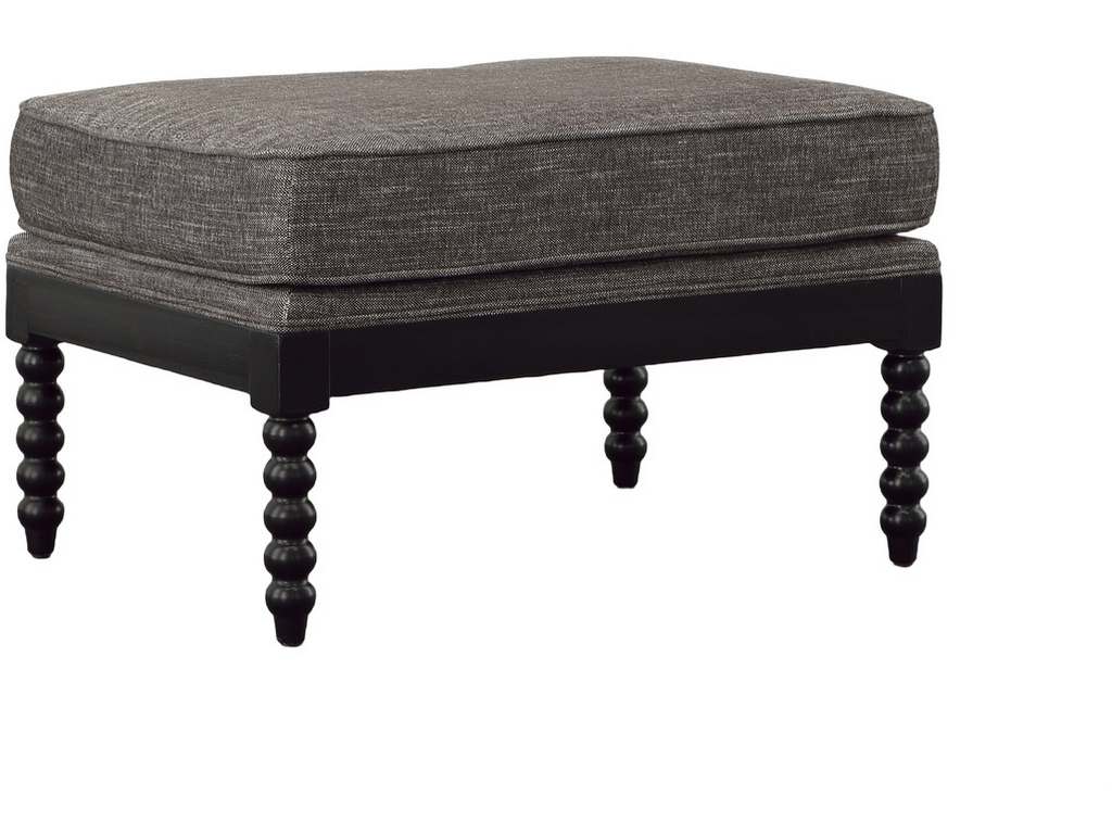 Furniture Classics 20-444B  Black Sara Ottoman