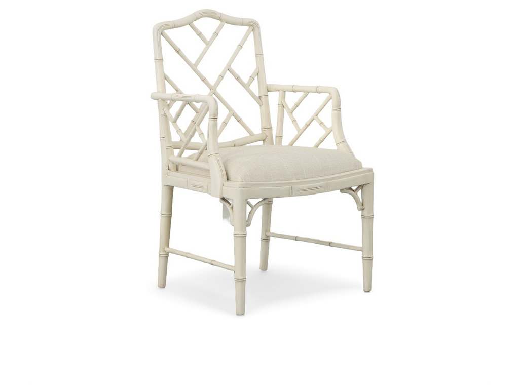 Furniture Classics 51478LT  White Sawyer Arm Chair