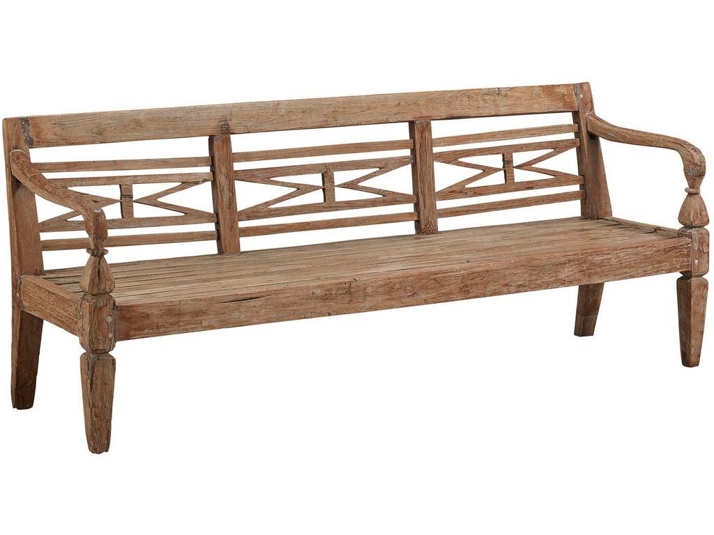 Furniture Classics 64389 Antique Plantation Grown Teak Bench Furniture Classics 64389 Antique Plantation Grown Teak Bench