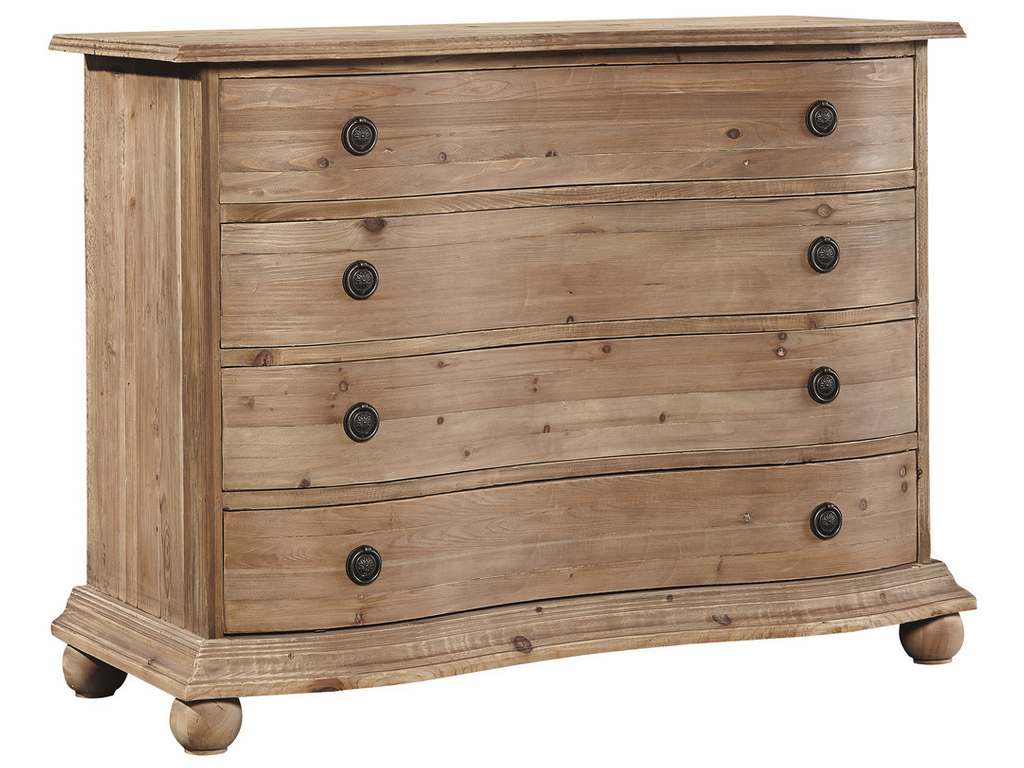 Furniture Classics 84218  High Street Pine Bowfront Chest